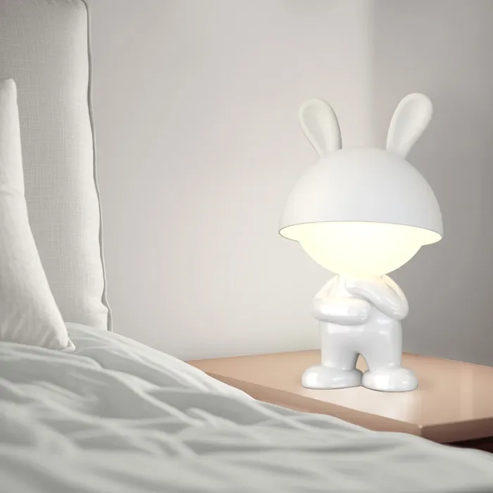 Нічник Kite Світильник LED з акумулятором Dreamy Bunny, білий (K25-315-1-1) зображення 5