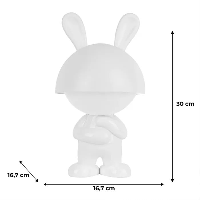 Ночник Kite Светильник LED с аккумулятором Dreamy Bunny, розовый (K25-315-1-2) изображение 6