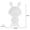 Ночник Kite Светильник LED с аккумулятором Dreamy Bunny, белый (K25-315-1-1) изображение 6