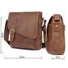 Сумка Vintage Шкіряна чоловіча Коричнева (20206) зображення 3