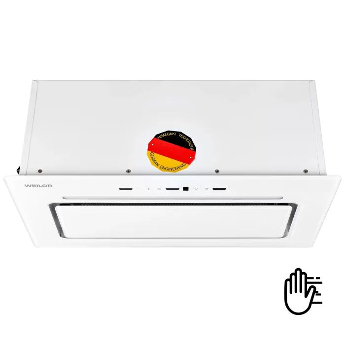 Витяжка кухонна Weilor LUMINA WBG 68 WHITE