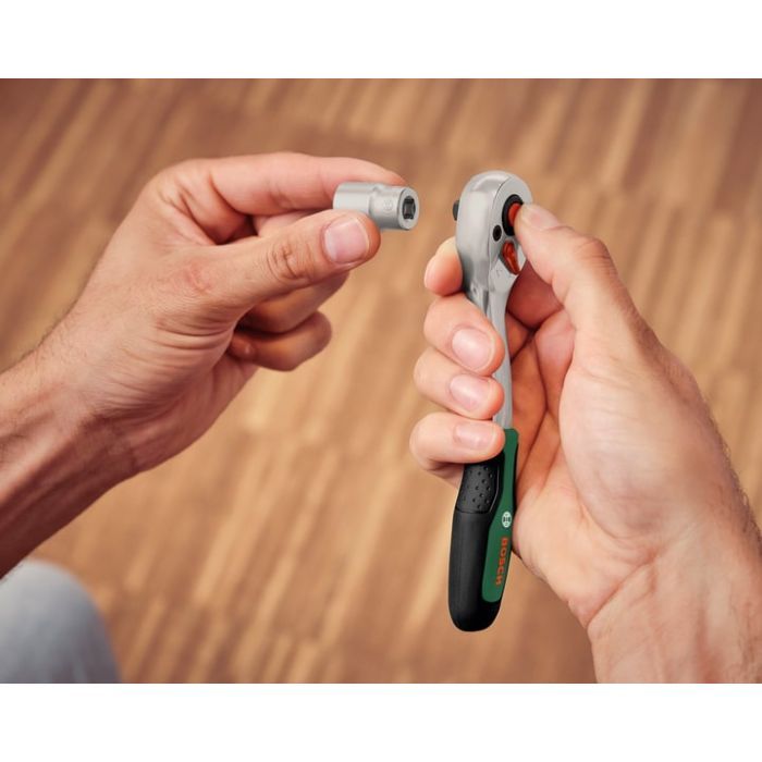 Набор инструментов Bosch 1/4", 14шт, кейс (1.600.A02.BY0) изображение 2