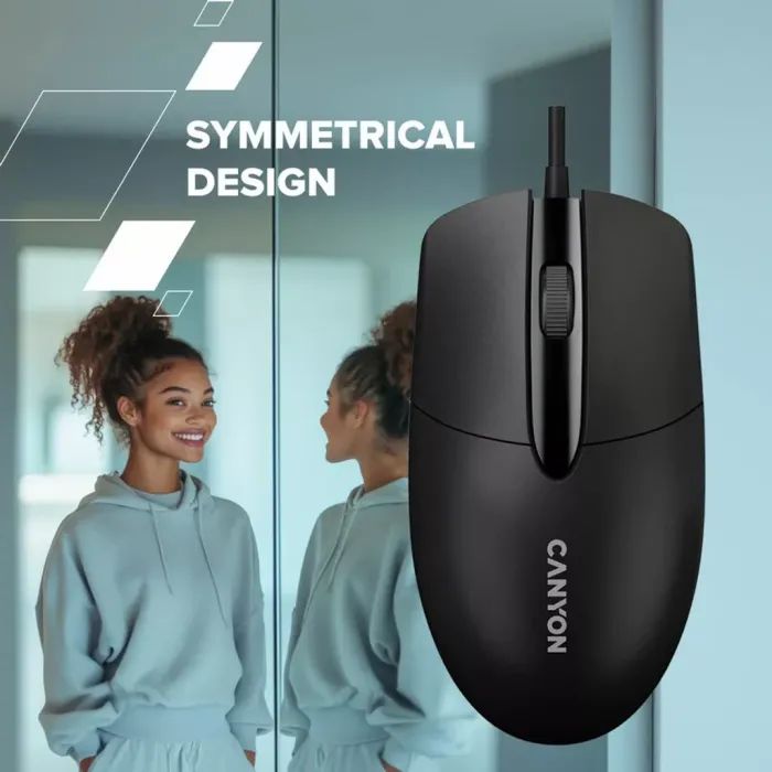 Мышка Canyon M-5 USB Black (CNE-CMS5) изображение 6