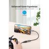 Перехідник USB 3.0 Type-C to USB AF (OTG) 0.15m Aluminum Alloy Vention (CCXHB) зображення 3