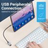 Перехідник USB 3.0 Type-C to USB AF (OTG) 0.15m Aluminum Alloy Vention (CCXHB) зображення 5
