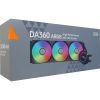 Система рідинного охолодження PcCooler DA360 ARGB BK зображення 4