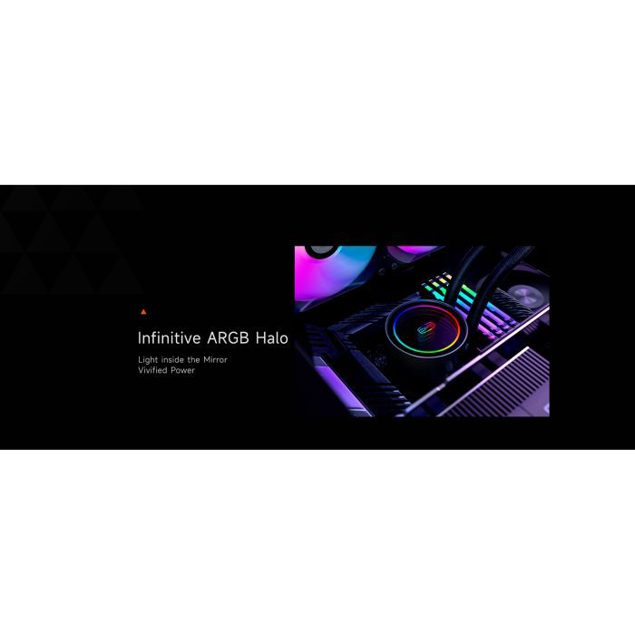 Система рідинного охолодження PcCooler DA360 ARGB BK зображення 7