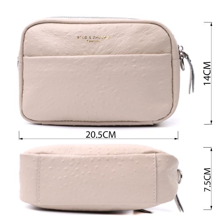 Сумка Vintage Из натуральной кожи Белая (22660) изображение 3