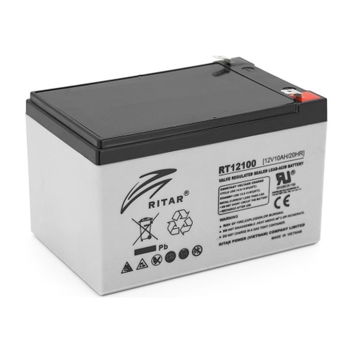 Батарея к ИБП Ritar AGM RT12100, 12V-10Ah (RT12100)