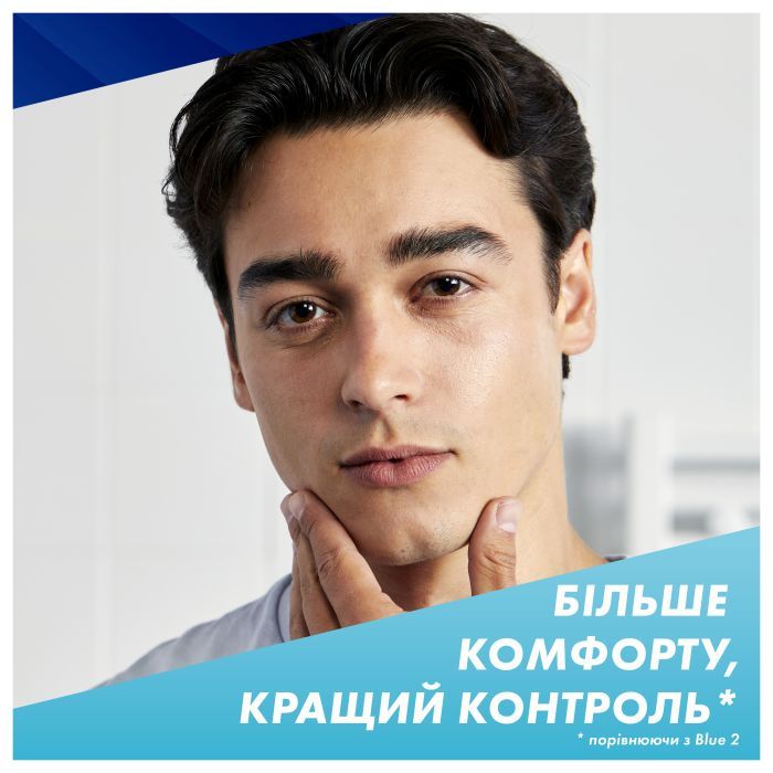 Бритва Gillette Sensor 3+ с 4 сменными картриджами (8700216639484) изображение 2