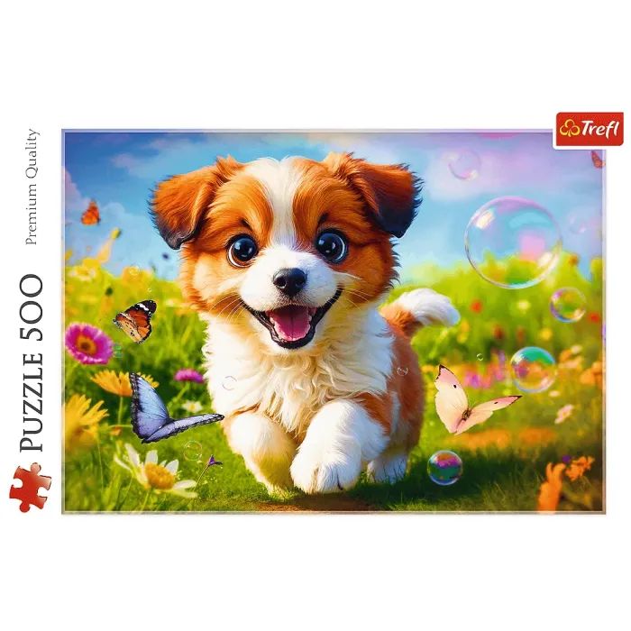 Пазл Trefl Счастливый щенок 500 элементов (5900511375244) изображение 3