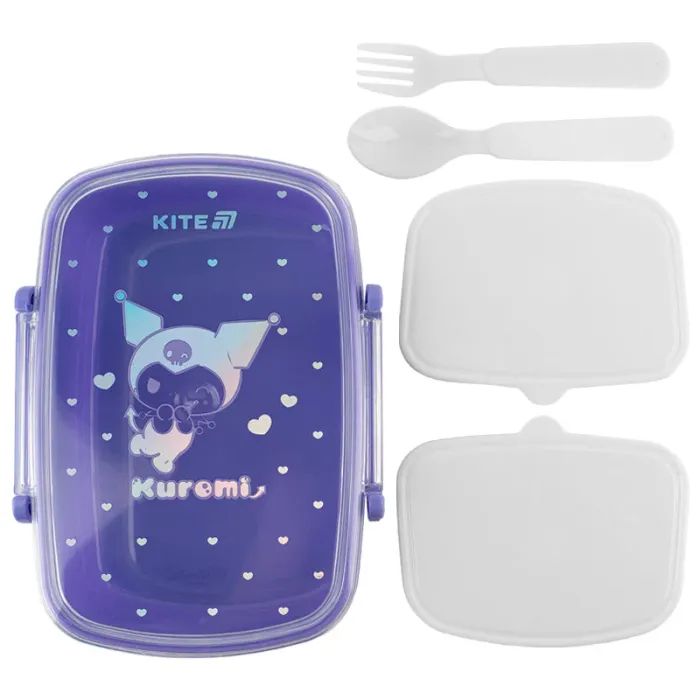 Ланч-бокс детский Kite Kuromi з наповненням 750 мл (HK25-181) изображение 5