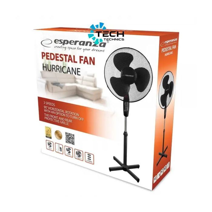 Вентилятор Esperanza EHF001WW изображение 6