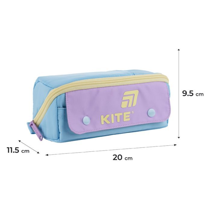 Пенал Kite 2702-4 блакитно-фіолетовий (K25-2702-4) изображение 2