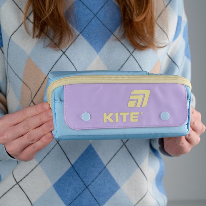 Пенал Kite 2702-4 блакитно-фіолетовий (K25-2702-4) изображение 7