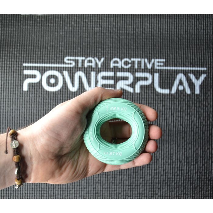 Эспандер PowerPlay PP-4330 Hand Grip Loops Light 13.5-18 кг Блакитний (PP_4330_Blue_(13.5-18kg)) изображение 3