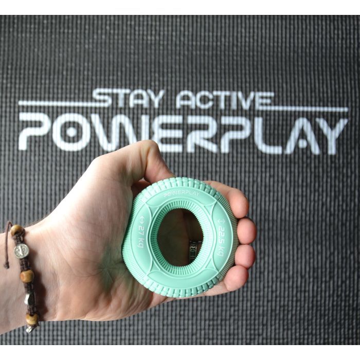 Эспандер PowerPlay PP-4330 Hand Grip Loops Light 13.5-18 кг Блакитний (PP_4330_Blue_(13.5-18kg)) изображение 4