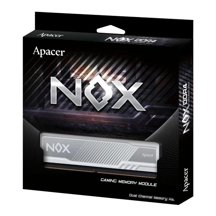 Модуль памяти для компьютера DDR4 32GB (2x16GB) 3600 MHz NOX White Apacer (AH4U32G36C25YMWAA-2) изображение 5