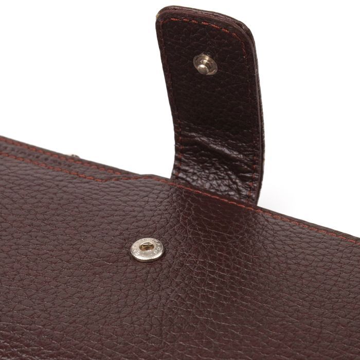 Гаманець Canpellini З натуральної шкіри Бордовий (21645) зображення 5