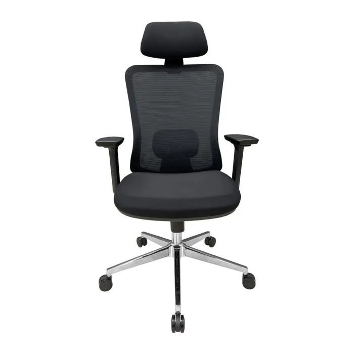 Офисное кресло Richman Декарт Хром Synсhro Сетка Черное (R00000046588) изображение 2