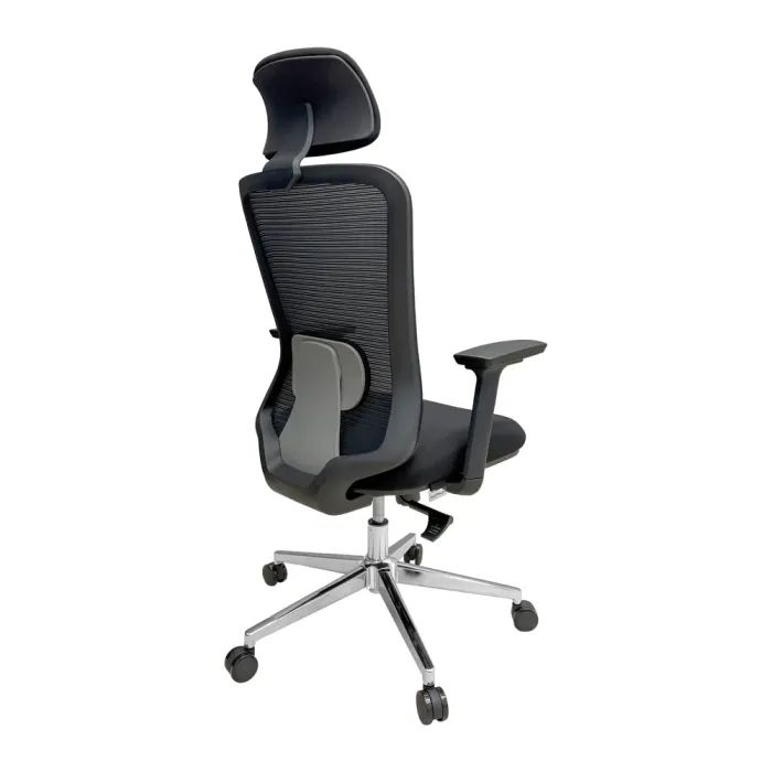 Офисное кресло Richman Декарт Хром Synсhro Сетка Черное (R00000046588) изображение 3