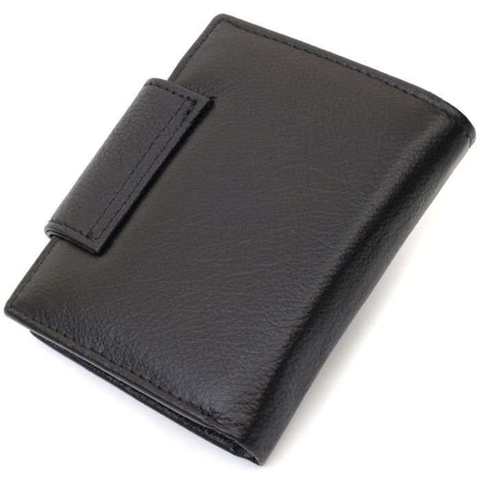 Гаманець ST Leather З натуральної шкіри Чорний (22703) зображення 2