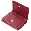 Гаманець ST Leather З натуральної шкіри Бордовий (19479) зображення 5