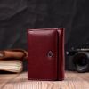 Гаманець ST Leather З натуральної шкіри Бордовий (19479) зображення 8