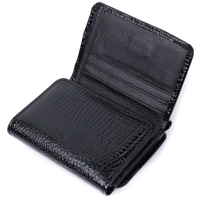 Кошелек ST Leather Из натуральной кожи Черный (22732) изображение 6
