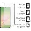 Чехол для мобильного телефона Dengos Kit Samsung Galaxy A56 Carbon + glass (Grey) (DG-KM-138) изображение 3