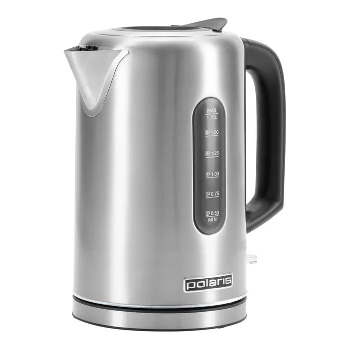 Электрочайник Polaris PWK 17101CA Water Way Pro Сталевий изображение 2