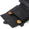 Портмоне Bond Accessories З натуральної зернистої шкіри Чорне (22055) зображення 9