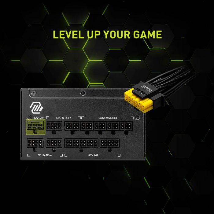 Блок питания MSI 1000W (MAG A1000GL PCIE5) изображение 11