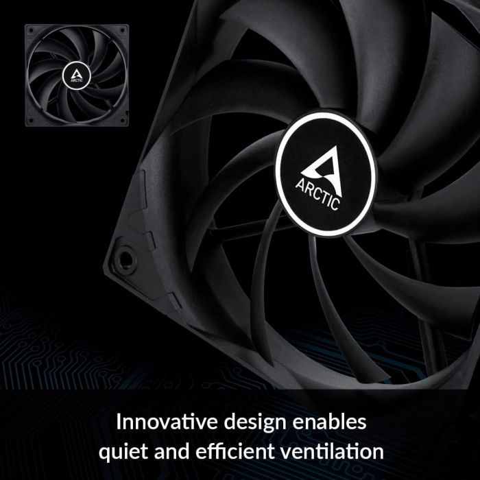 Кулер до корпусу Arctic F12 PWM, 5 pcs (ACFAN00145A) зображення 7