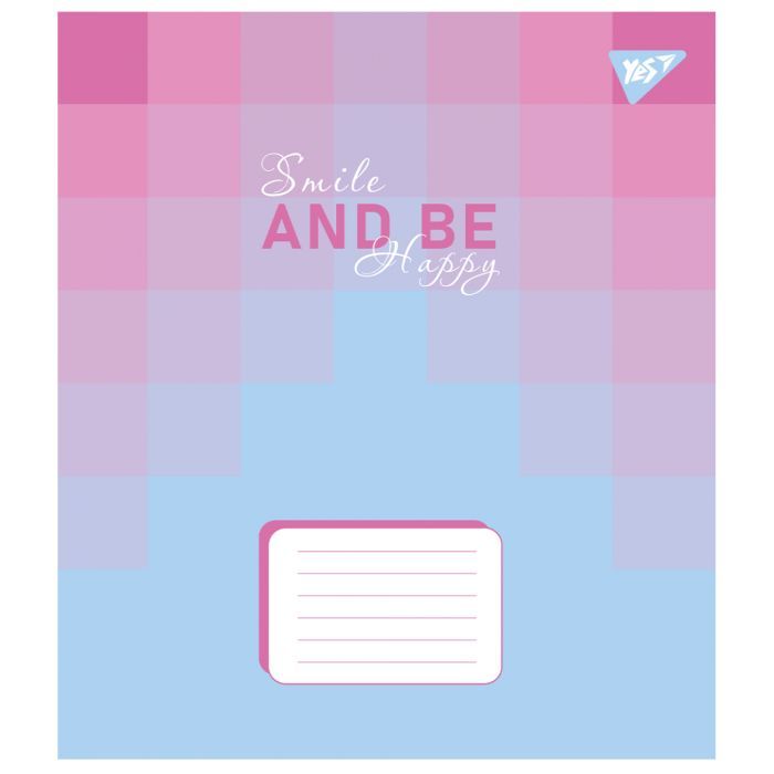 Зошит Yes Smile and be happy А5 48 аркушів лінія (767392) зображення 2