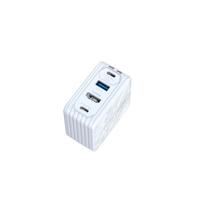 Зарядное устройство AVerMedia GC313 CORE GO 100W 2хUSB-С 1хUSB-A 1xHDMI white (40AAGC313AWP) изображение 8