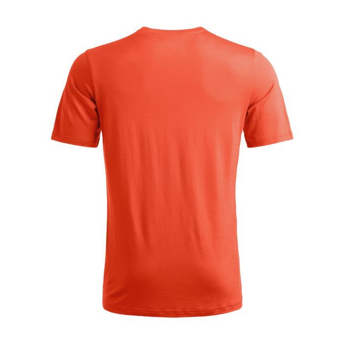 Футболка Ortovox 140 Cool Landscape Ts Mns hot orange - L - оранжевий (025.001.1243) зображення 2