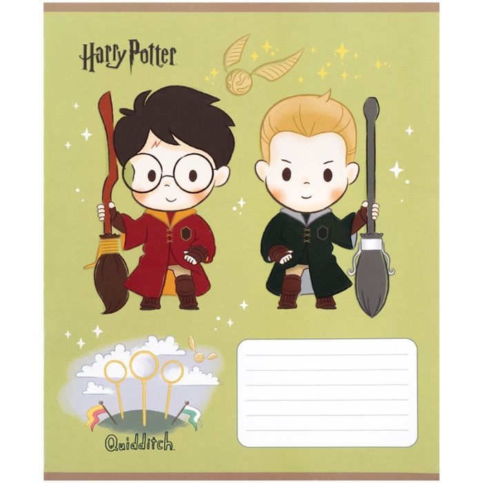 Зошит Kite Harry Potter, 12 аркушів, коса лінія (HP25-235) зображення 10
