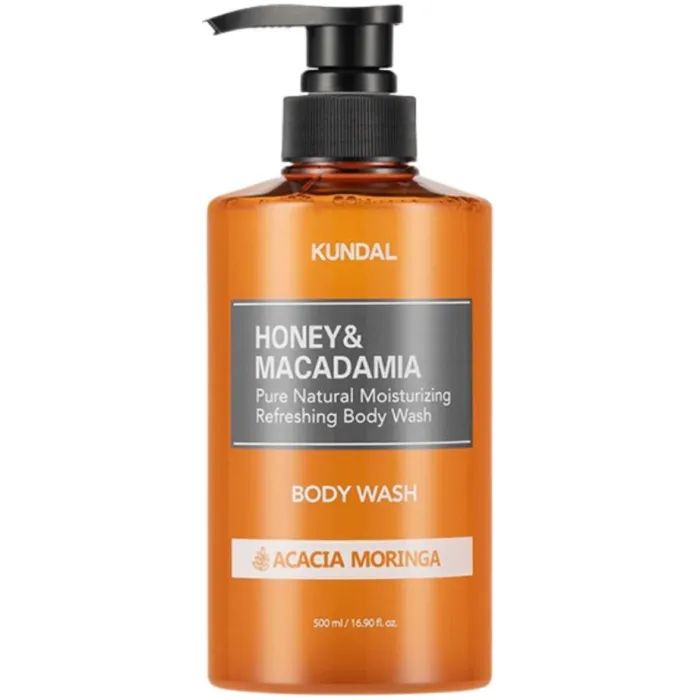 Гель для душу Kundal Honey & Macadamia Body Wash Acacia Moringa 500 мл (8809568741132)
