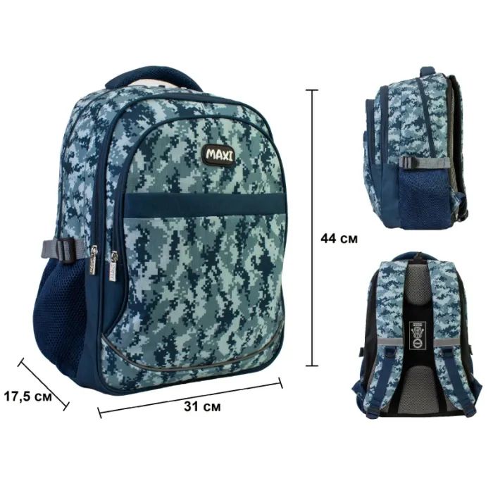 Рюкзак шкільний Maxi 16,5" (MX85453) зображення 6