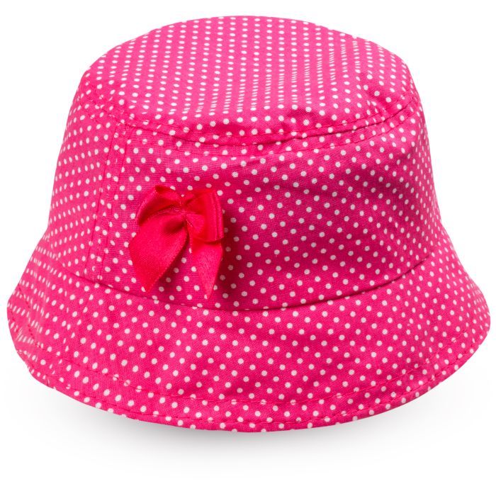 Панама детская Kitti в точечку (T9350-1-44G-pink1)
