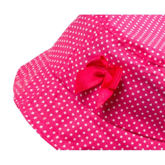 Панама детская Kitti в точечку (T9350-1-44G-pink1) изображение 3