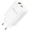 Зарядний пристрій BOROFONE BN10 Sunlight 1xUSB-C PD65W + 1xUSB-A White (6974443388190) зображення 2