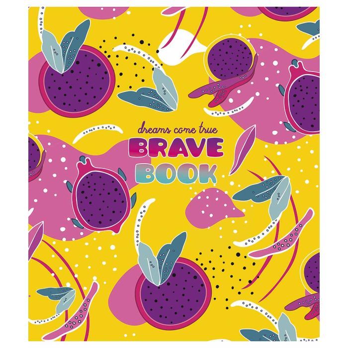 Зошит Школярик Brave book 12 аркушів лінія (012-3022L) зображення 3