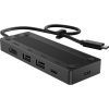Концентратор HP USB-C Travel Hub G3 EURO (86T46AA) изображение 2
