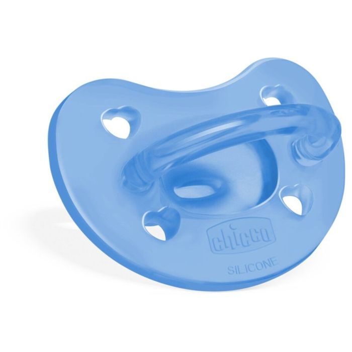 Пустышка Chicco Physioforma Soft силіконова від 6 до 16 місяців, 1шт. (блакитна) (73091.95) изображение 3