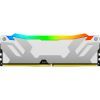 Модуль пам'яті для комп'ютера DDR5 48GB (2x24GB) 8000 MHz Renegade RGB White/Silver Kingston Fury (ex.HyperX) (KF580C38RWAK2-48) зображення 4