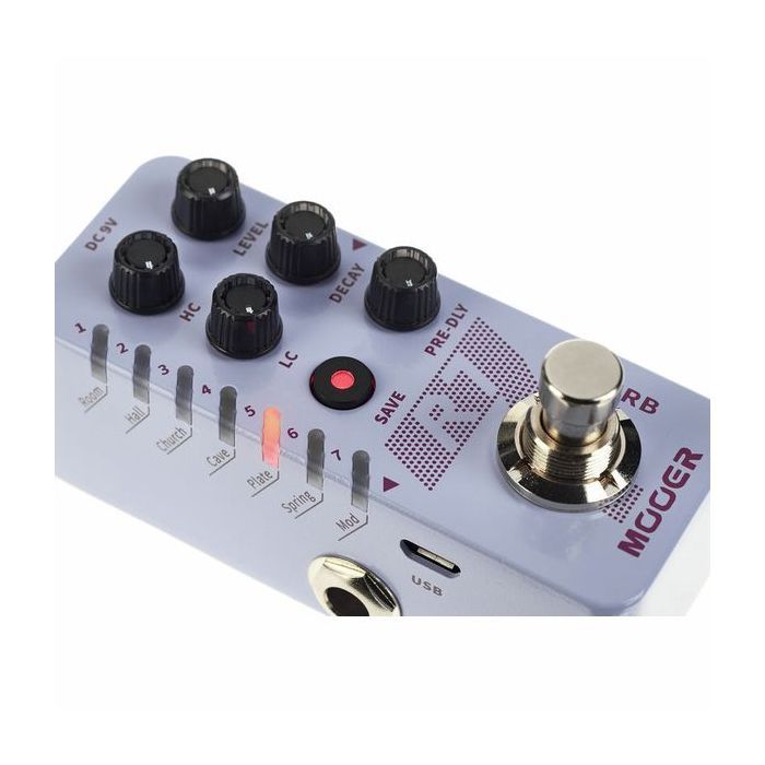 Педаль ефектів Mooer R7 Reverb зображення 6