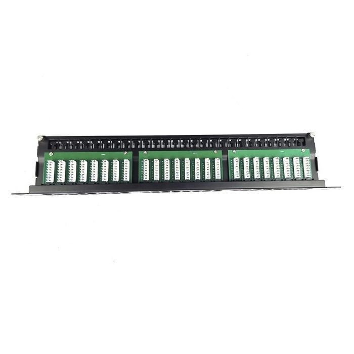 Патч-панель 19" 48хRJ-45 UTP 1U cat. 5e с организатором кабеля Eserver (WT-2264-CAT.5E) изображение 4