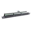 Патч-панель 19" 48хRJ-45 UTP 1U cat. 5e с организатором кабеля Eserver (WT-2264-CAT.5E)